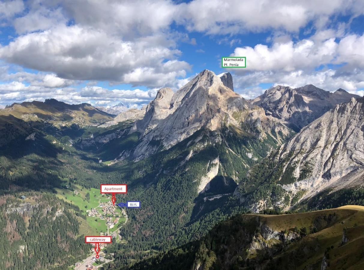 A Un Passo Dagli Impianti - Penia Di Canazei Dış mekan fotoğraf